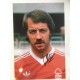 Signed photo of Frank Clark the Nottingham Forest footballer. SORRY SOLD
